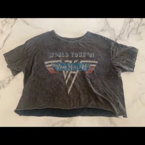 Band Cropped Tee